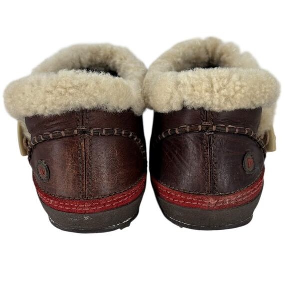Merrel Tibet Shearling Leather Boots Size 8.5 Thinsulate Fleece - Picture 7 of 11